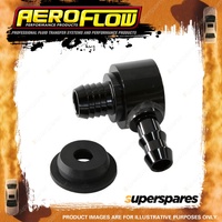 Aeroflow Universal Billet Brake Booster Valve With 3/8" Barb Black Finish