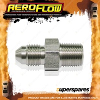 Aeroflow Stainless Steel NPT Male To AN Fitting 1/4" NPT To Male -4AN