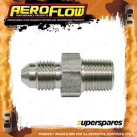 Aeroflow Stainless Steel Bsp Male To AN Fitting 1/8" Bsp To Male -3AN