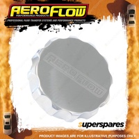 Aeroflow Brand 38.1mm 1-1/2" Billet Alloy Filler Cap Polished Finish