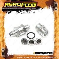 Aeroflow -6An Inline Fuel & Oil Filter Silver 3X Filter 30 80 150 Mic