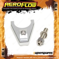 Aeroflow Billet Distributor Hold Down Clamp - Silver Suit for for SB Ford Large