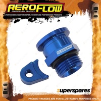 Aeroflow Fuel Pressure Regulator Adapter Fitting Blue for Holden V8 Efi