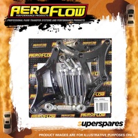 Aeroflow Billet Aluminium Alternator Bracket Black for Holden LH-LX-UC TORANA