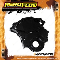 Aeroflow Brand Billet Timing Cover Black Finish for Holden 253-304-308