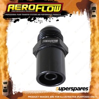 Aeroflow Brand Push In Front Valve Cover Breather Adaptor -8 AN Black