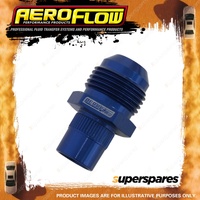 Aeroflow Breather Adapters -10 AN Press In for Nissan Valve Covers Blue