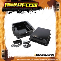 Aeroflow Black 3 Inch Transmission PAN + Filter Extension Black AF72-3002BLK