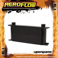 Aeroflow 16 Row Universal Oil Cooler 330 X 123 X 51mm -10 Female ORB Threads