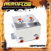 Aeroflow Fabricated Alloy Tank 1.4L Capacity 5"L X 5"W X 4" Polished Finish