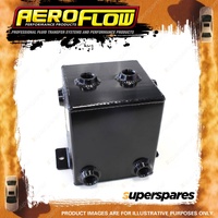 Aeroflow Fabricated Alloy Tank 2.2L Capacity 5"L X 5"W X 6" Black Finish