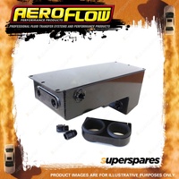 Aeroflow Dual Fuel Pump Under Car Surge Tank Black 4.75L Capacity 77-1044Blk