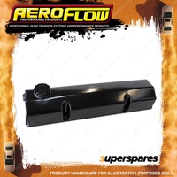 Aeroflow Fabricated Billet Valve Covers Black for Small Block Chevy AF77-5000BLK