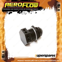 Aeroflow Brand Bolt In -10An Breather Cast Orfabricated Covers Black