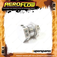 Aeroflow Brand Bolt In -10An Breather Cast Orfabricated Covers Silver