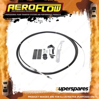 Aeroflow Parachute Release Cable Kit With Chrome Handle And Accessories