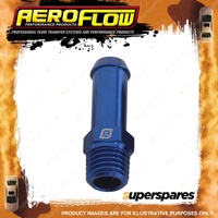 Aeroflow Male NPT To Barb Straight Adapter Fitting 1/16"To 1/4" Blue