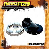 Aeroflow Brand Remote Fuel Cell Filler 45 Degree 2-1/2" Neck Black