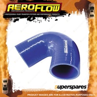 Aeroflow Brand 135 Degree Silicone Hose Elbow 25mm 1" I.D Blue Finish