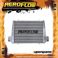 Aeroflow Aluminium Intercooler With 3" Inlet/Outlets Polished 450 X 300 X 76Mm