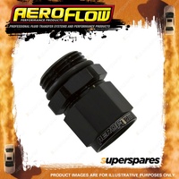 Aeroflow Brand Orb To Female Adapter -6 ORB to -6 AN Black Finish