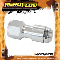 Aeroflow Push-On 5/16" Female Efi Fuel Fitting - Silver With Female -6 Orb