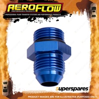 Aeroflow Orb To An Male Flare Adapter ORB to AN -6 to -3 Blue Finish