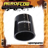 Aeroflow Straight Silicone Hose Elbow 19mm 3/4" I.D 76mm 3" Length Black