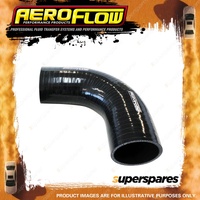 Aeroflow Silicone Hose 90 Deg Black ID 50" 13Mm Wall 4.5Mm 150Mm Leg