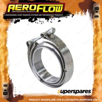 Aeroflow V-Band Clamp Kit with Aluminium Weld Flanges 50.8mm 2" Diameter