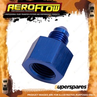 Aeroflow An Flare Reducers Female / Male AN to AN -4 to -3 AN Blue Finish