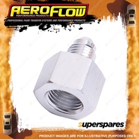 Aeroflow An Flare Reducers Female / Male AN to AN -6 to -3 AN Silver Finish