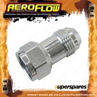 Aeroflow Brand AN Female To Male Extension -4AN To -4AN Silver Finish