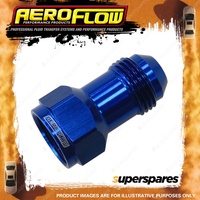 Aeroflow AN Female To Male Extension -10 AN To -10 AN Blue Finish