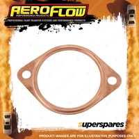 Aeroflow Brand Copper Embossed Flange Gasket 2-1/2" Suit 2-Bolt Flange