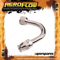 Aeroflow A/C 135 Degree Fitting -6 AN Without Charge Port Hose Adaptor