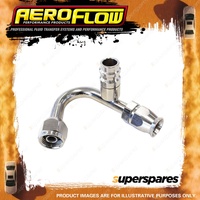 Aeroflow Brand 135 Degree With Charge Port A/C Fitting -6 AN Hose Adaptor