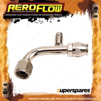 Aeroflow -6 Airconditioning Fitting With Charge Port 90 Degree Hose Adaptor