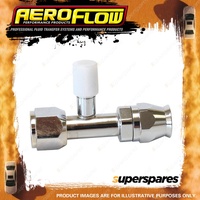 Aeroflow -8 Airconditioning Fitting With Charge Port Straight Hose Adaptor