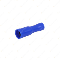 Aerpro 100 Pcs of 4mm Width Female Bullet Terminal - 16/14GA 1.5-2.5mm Blue