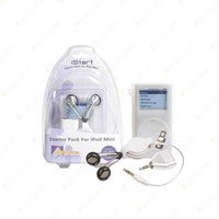 Aerpro IStart 3 in 1 Starter Pack for iPod Mini - iPod Case Headphones & Adaptor