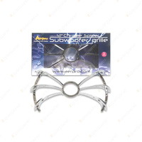 Aerpro Chrome Spider Subwoofer Grille - Easily Mounts to All Types of Subwoofer