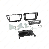 Aerpro Double DIN Facia Kit Gloss Black Suit for for Volkswagen Up 2012-2015