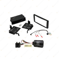 Aerpro Single & Double DIN Black Install Kit Suit Hyundai Santa Fe CM 2006-2009