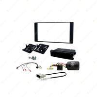 Aerpro Single&Double DIN Matte Black Install Kit Suit for Subaru without OEM Nav