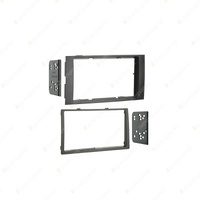 Aerpro Double DIN Textured Black Facia Kit Suit for Volkswagen Touareg 2004-2010