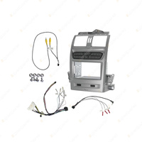 Aerpro Double DIN Silver Install Kit Suit for Ford Falcon BA BF Territory SX SY