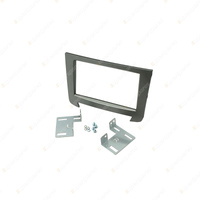 Aerpro Double DIN Silver Facia Suitable for Ssangyong Rexton 2014-On