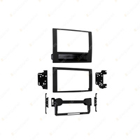 Aerpro Double DIN Matte Black Facia Suit for Jeep Compass Patriot 2007-2008 MK