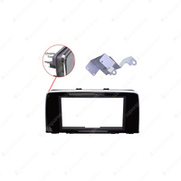 Aerpro Double DIN Gloss Black With Chrome Facia Suit for Honda CRV RW